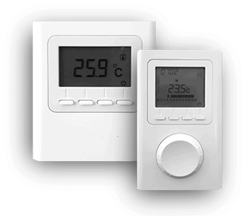 Gamme de radiateurs et thermostats associés de Atout-Therm